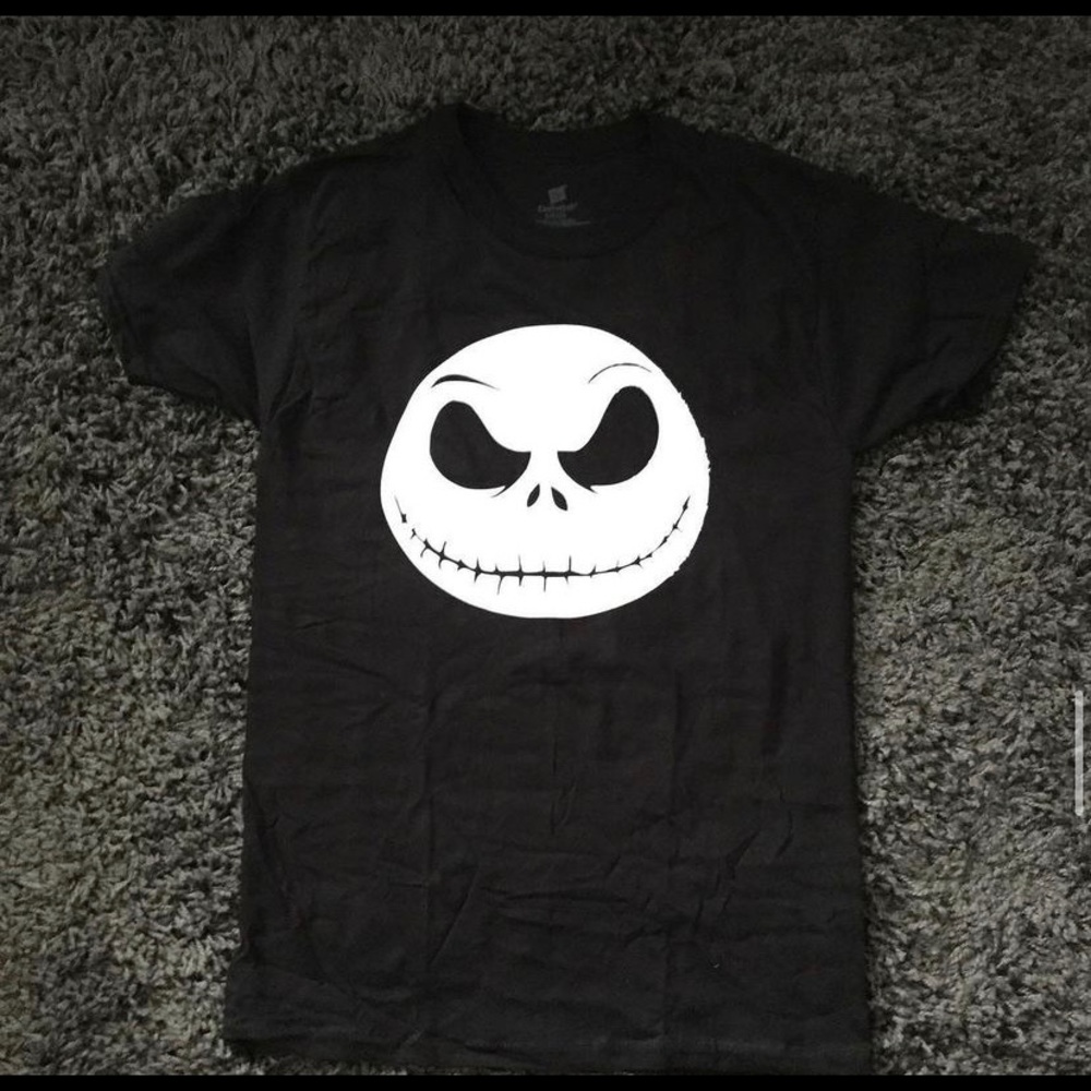 ✨ Nightmare Before Christmas Jack Skellington Short Sleeve T-Shirt Child Youth ✨